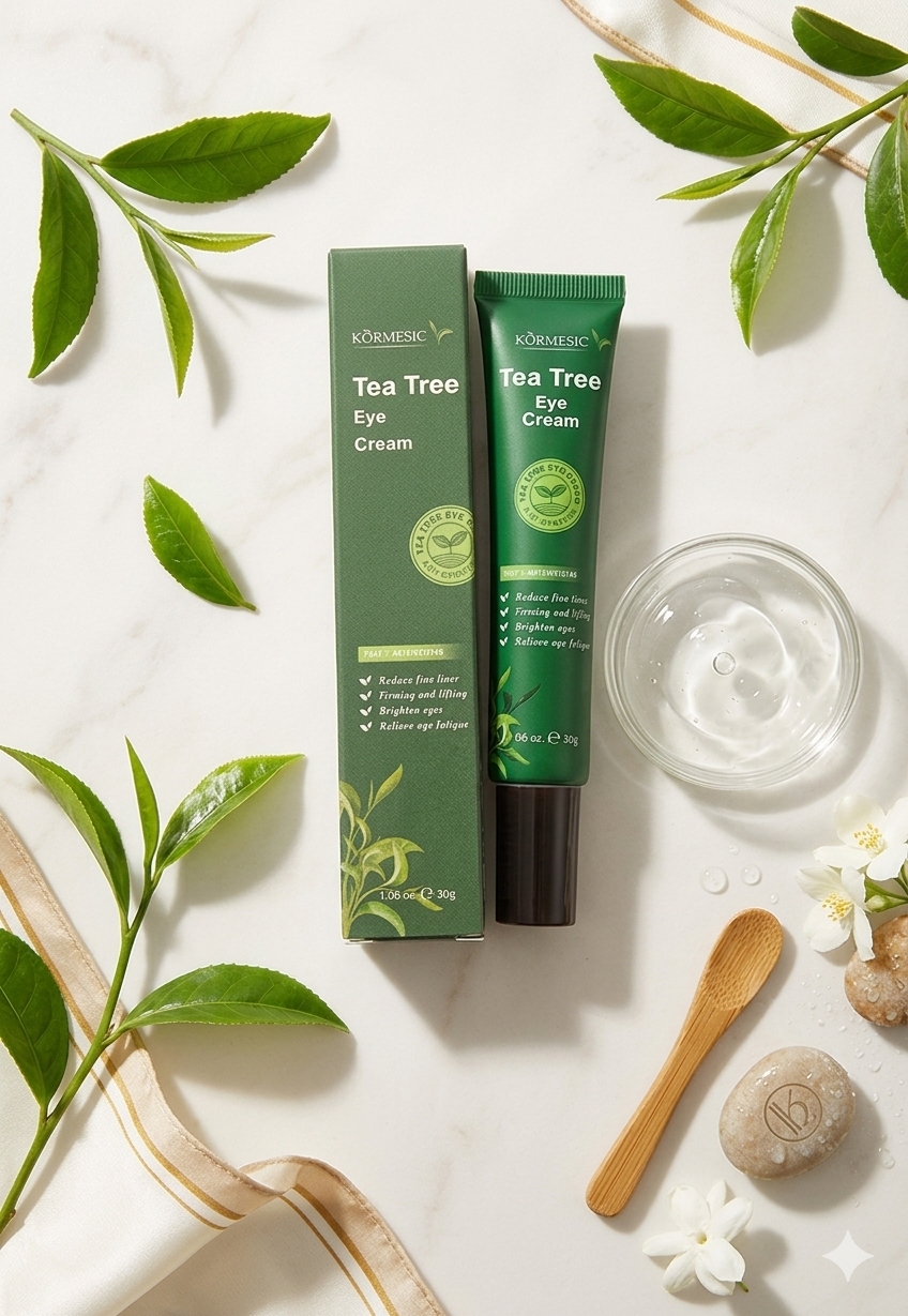 Contorno de ojos de tea tree