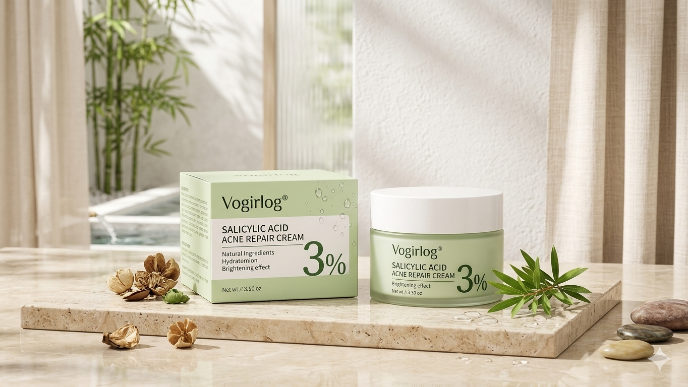Crema facial de acido hialuronico