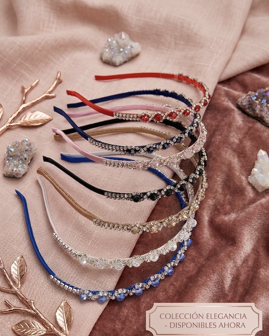 Diadema de pedreria