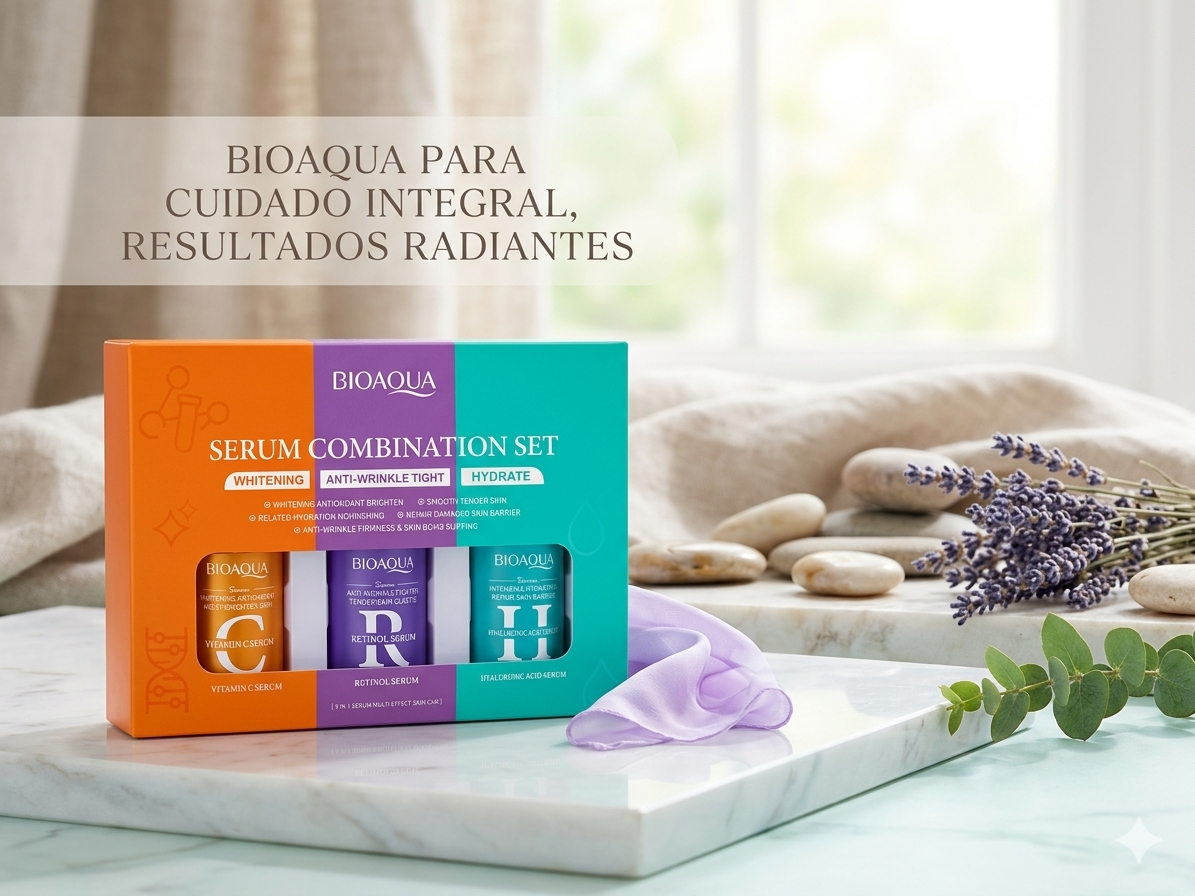 Kit de 3 serum faciales BIOAQUA