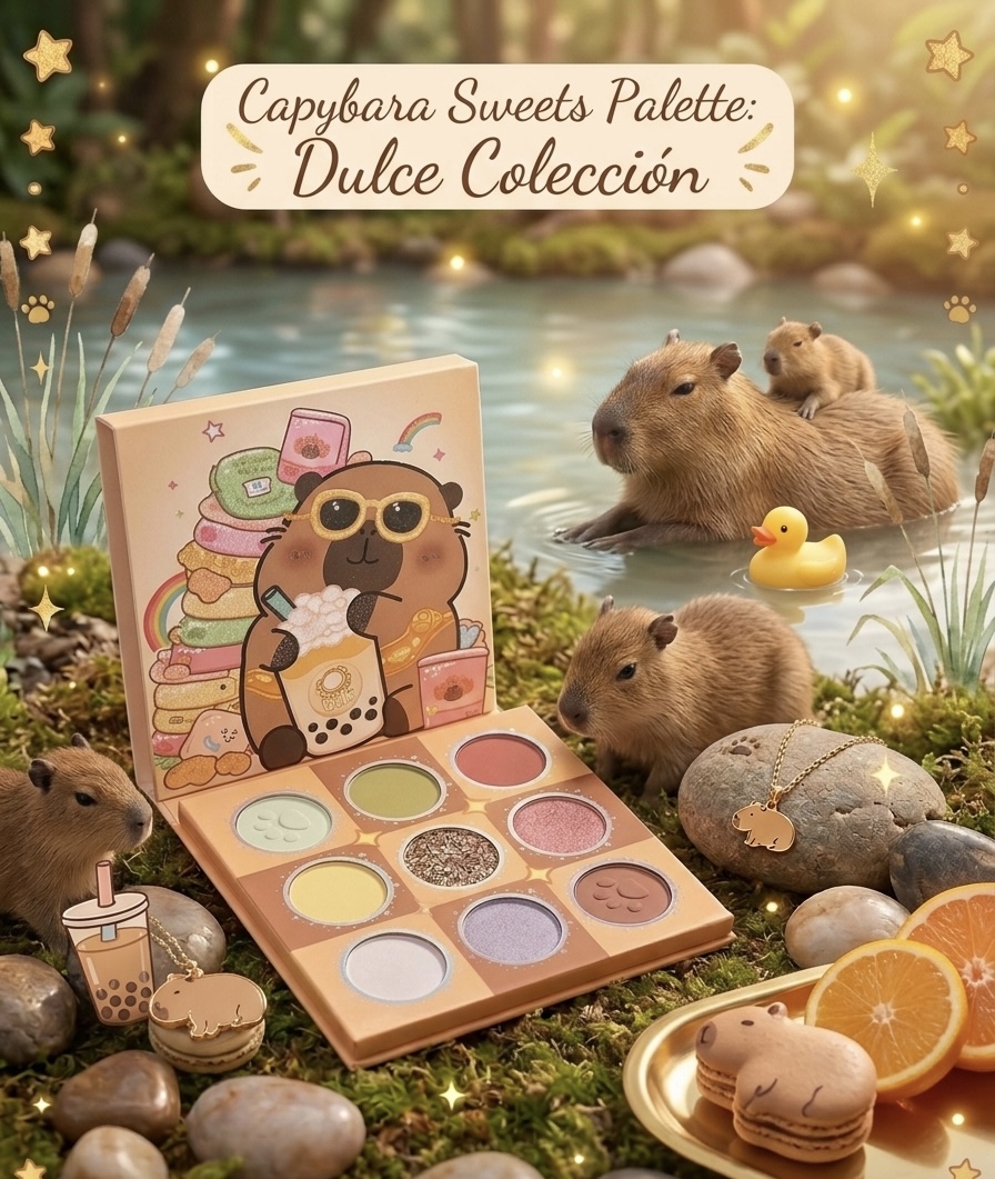 Paleta de sombras Capibara