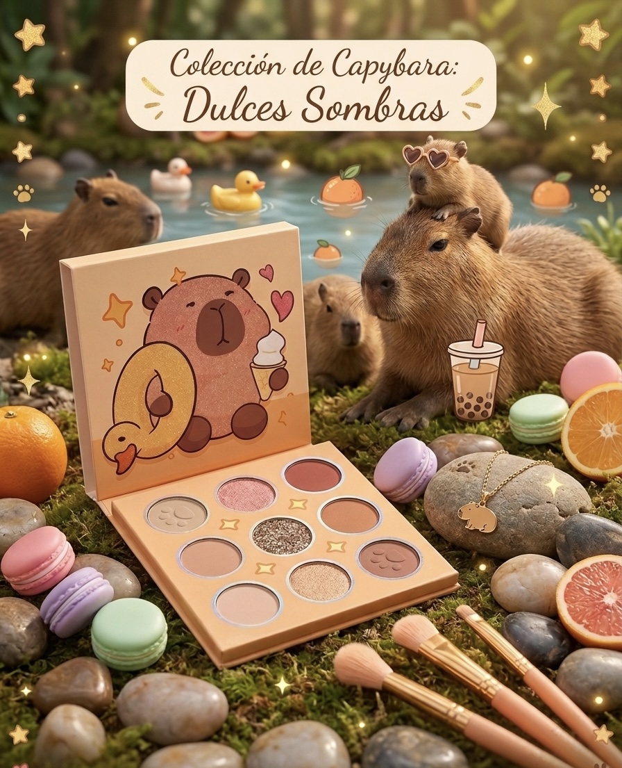 Paleta de sombras Capibara