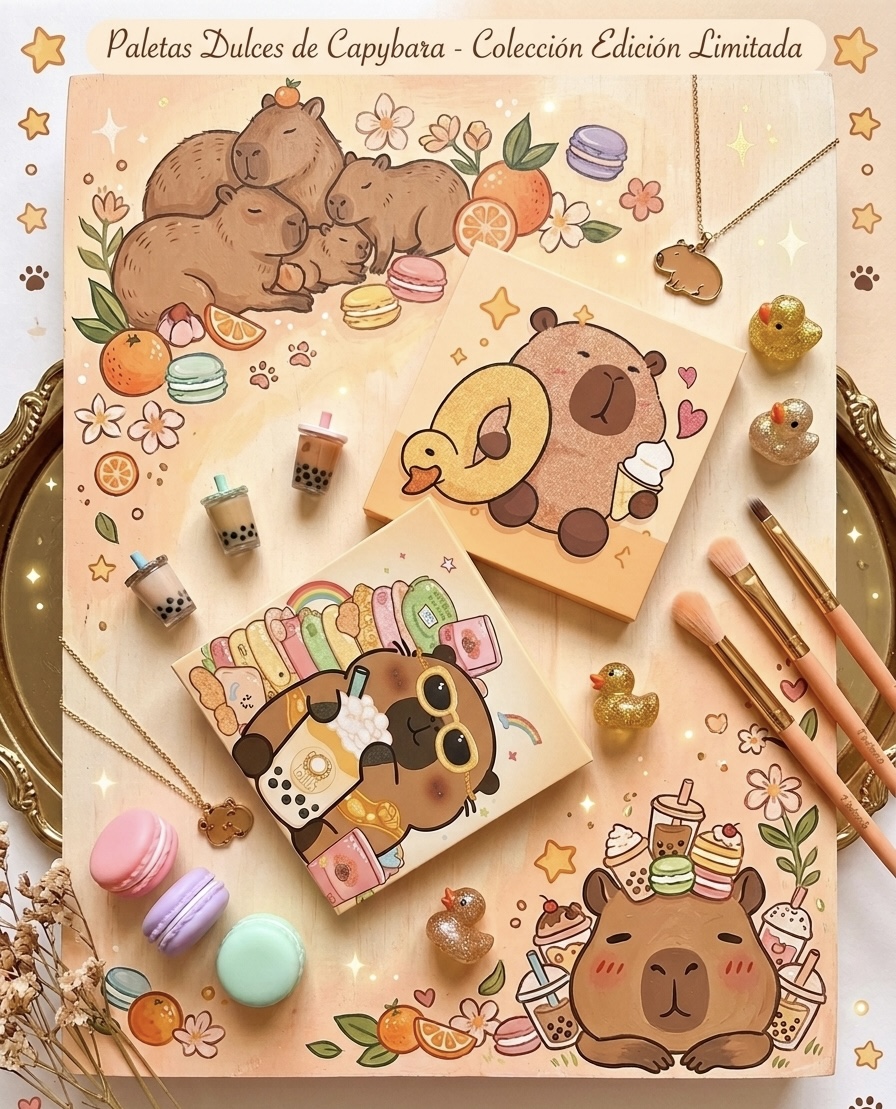 Paleta de sombras Capibara