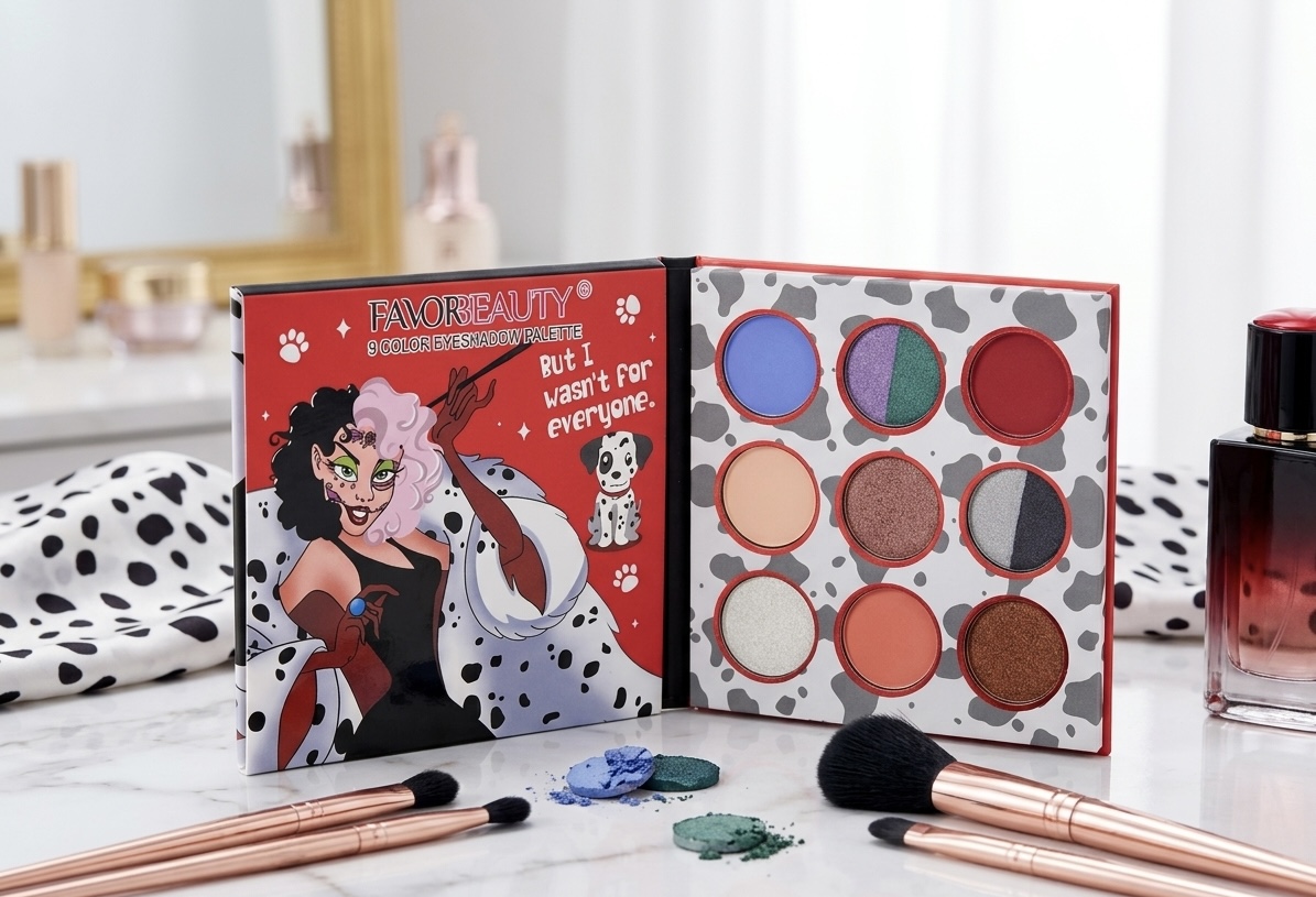 Paleta de sombras Cruella de Vil Disney