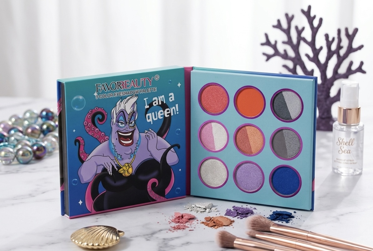 Paleta de sombras Ursula Disney