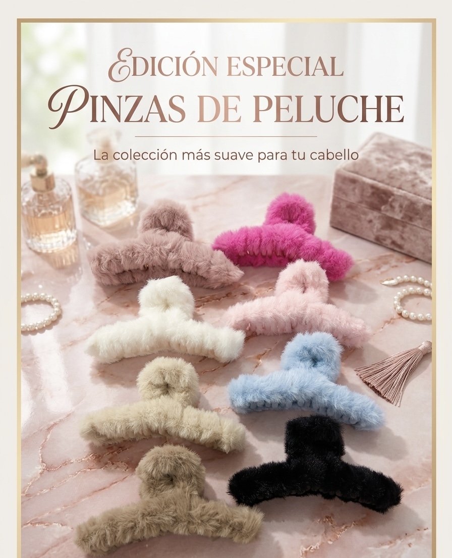 Pinza de peluche chica